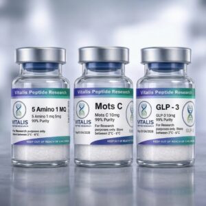 Metabolic Pathway Research Bundle | GLP‑3 + MOTS‑c + 5‑Amino‑1MQ (RUO)