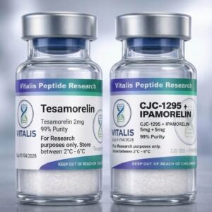 Pituitary Axis Research Bundle | CJC‑1295 + Ipamorelin + Tesamorelin 5mg (RUO)